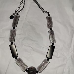 5 for $25! NWOT! Gray/Black Costume Necklace